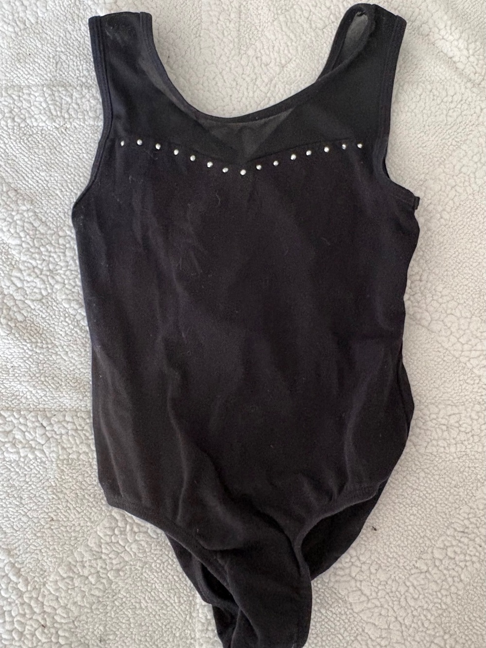 Cat & Jack leotard with rhinestone detail. Girls youth 7/8.